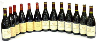 Lot 1119 - Revoltier & Fils Chateauneuf-du-Pape Vieux Chemin 2001 (x8); Andre Dupuis Le Messandier Pinot...