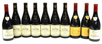 Lot 1120 - Vignobles Brunier Domaine Les Pallieres Gigondas 2004 (x2); Chateau de Saint-Cosme Gigondas...