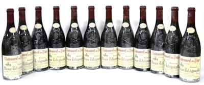 Lot 1121 - Vignobles Brunier Domaine Vieux Telegraphe Chateauneuf-du-Pape La Crau 2001, Rhone (x12)...