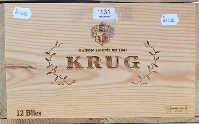 Lot 1131 - Krug Brut NV (x6) in open owc (six bottles)