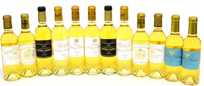 Lot 1139 - A Mixed Parcel of 2011 Sauternes and Barsac Comprising Two Half Bottles of: Chateau Cantegril;...