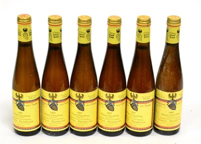 Lot 1145 - Binger Osterberg Eiswein 1989, half bottle (x6) (six half bottles)