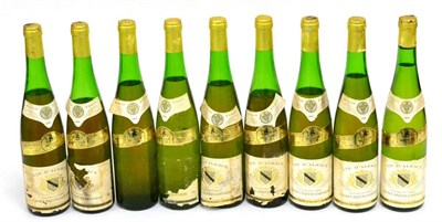 Lot 1151 - Vinicole d'Orschwiller Gewurztraminer 1976 (x9) (nine bottles)