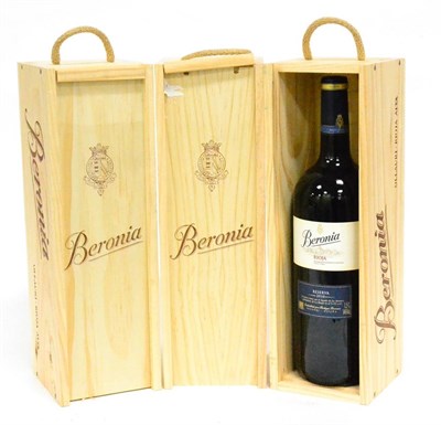 Lot 1155 - Beronia Rioja Reserva 2010, magnum, individual owc (x3) (three magnums)