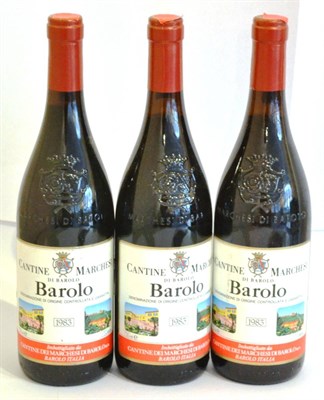 Lot 1161 - Marchesi di Barolo 'Barolo' 1983 (x3) (three bottles)