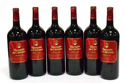 Lot 1162 - Marques de Caceras Rioja Crianza 2010, magnum (x6) (six magnums)