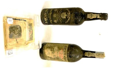 Lot 1176 - Delaforce 1970, vintage port; Graham's Malvedos 1978, vintage port; A Collection of Wine Labels...