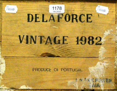 Lot 1178 - Delaforce 1982, vintage port, owc (twelve bottles)