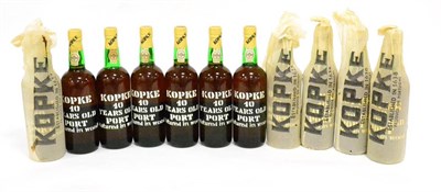 Lot 1190 - Kopke 10 Year Old White Port (x11) (eleven bottles)