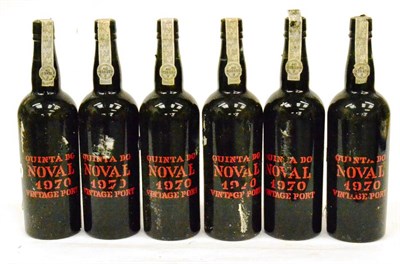 Lot 1191 - Quinta Do Noval 1970, vintage port (x6) (six bottles)