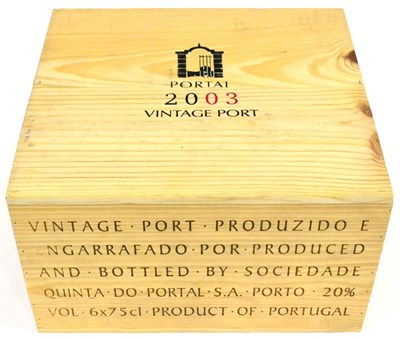 Lot 1193 - Quinta Do Portal 2003, half case, owc (six bottles)