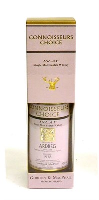 Lot 1231 - Ardbeg 21 Year Old Connoisseurs Choice, map label, distilled 1978 bottled 2000, 70cl, 40%, in...