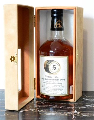 Lot 1241 - Bladnoch 28 Year Old 1974 Signatory Vintage, distilled 1974 bottled 2002, bottle No. 91/331,...