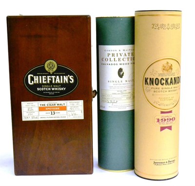 Lot 1246 - Chieftain's 13 Year Old The Cigar Malt, distilled 1989 bottled 2003, cask No. 8279, 70cl, 50%,...