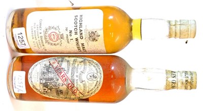 Lot 1257 - Corney & Barrow Scotch Whisky No.1 circa 1950's, no capacity stated, 70 proof; Glen Grant 8...