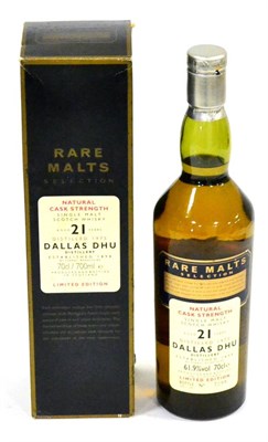 Lot 1260 - Dallas Dhu 21 Year Old 1975 Rare Malts, distilled 1975 bottled 1997, 70cl, 61.9%, in original...