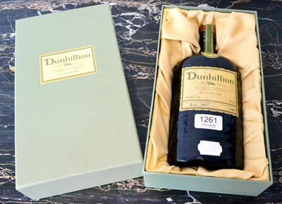 Lot 1261 - Dunhillon 23 Year Old, A Blend of Exceptionally Old and Rare Whiskies, 750ml, 43%, in original...