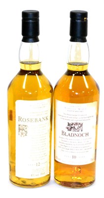 Lot 1263 - Flora & Fauna Series: Bladnoch 10 Year Old and Rosebank 12 Year Old, both 70cl, 43% (two...