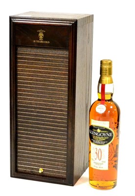 Lot 1264 - Gelngoyne 30 Year Old, finished in Sherry casks, 70cl, 43%, in wooden presentation case with...