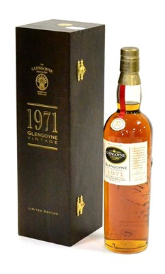 Lot 1265 - Gelngoyne Vintage 25 Year Old 1971, bottle No. 207, 70cl, 48.5%, in original presentation case