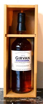 Lot 1267 - Girvan 1964 First Batch Distillation, Single Grain Scotch Whisky, distilled 1964 bottled 2001,...