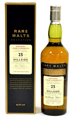 Lot 1288 - Hillside Glenesk 25 Year Old 1971 Rare Malts Selection, distilled 1971 bottled 1997, bottle No....