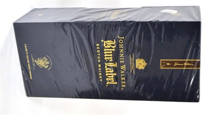 Lot 1294 - Johnnie Walker Blue Label, litre, 43%, in original sealed presentation case