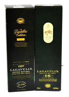 Lot 1299 - Lagavulin 1987 Distillers Edition, Double Matured Single Islay Malt Scotch Whisky, 70cl, 43%,...