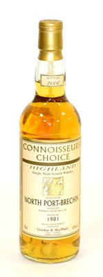 Lot 1311 - North Point Brechin 1981 Connoisseurs Choice, map label, distilled 1981 bottled 2006, Gordon...