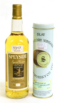 Lot 1317 - Strathmill 12 Year Old Speyside Special Reserve, Vintage Edition. bottle No. 50/364, 70cl,...