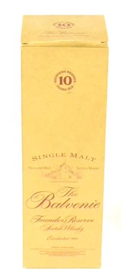 Lot 1323 - The Balvenie Founders Reserve, Single Highland Malt Whisky in older style long necked bottle,...