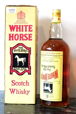 Lot 1372 - White Horse, Fine Old Scotch Whisky, half gallon, 70 proof, in original carton