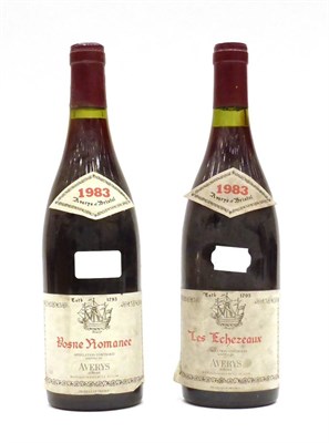 Lot 5003 - Averys of Bristol Les Echezeaux 1983; Averys of Bristol Vosnee Romanee 1983 (two bottles) U: 1cm