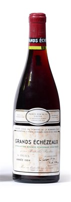 Lot 5030 - Domaine de la Romanee-Conti Grands Echezeaux Grand Cru 1984 U: 3cm, soiled label