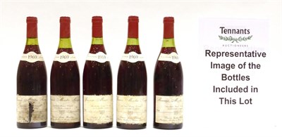 Lot 5057 - Domaine Gaston Boisseaux Montee Rouge Beaune Premier Cru 1969 (x8) (eight bottles) U: average...