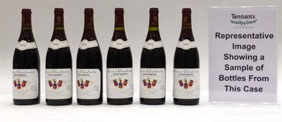Lot 5089 - Domaine Pierre Damoy Gevrey-Chambertin 1991, oc (twelve bottles) U: average 1cm