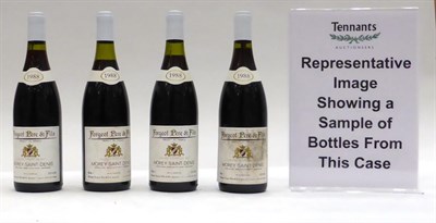 Lot 5102 - Forgeot Pere & Fils Morey Saint Denis 1988, oc (twelve bottles) U: 3cm - 1cm