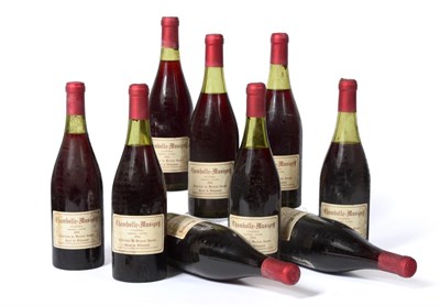 Lot 5104 - Henri de Villamont Collection du Docteur Barolet Chambolle Musigny 1934 (x9), oc (nine bottles)...