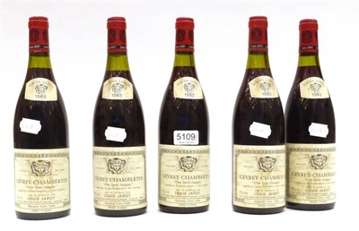 Lot 5109 - Louis Jadot Clos Saint-Jacques, Gevrey-Chambertin Premier Cru 1985 (x5) (five bottles) U...