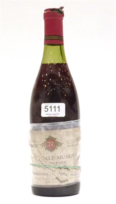 Lot 5111 - Maison Remoissenet Pere & Fils Les Charmes Chambolle-Musigny Premier Cru 1964 U: 3cm, nicked...
