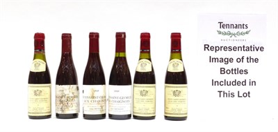 Lot 5154 - Half Bottles: Louis Jadot Clos des Corvees, Nuits-Saint-Georges Premier Cru 1990 (x4); Domaine...