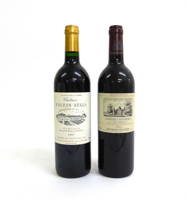 Lot 2006 - Chateau Cantemerle 2002, Haut-Medoc; Chateau Rauzan-Segla 1997, Margaux (two bottles) U: into neck