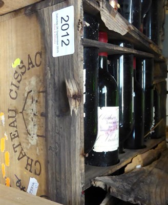 Lot 2012 - Chateau Cissac 1988, Haut-Medoc, owc (twelve bottles) U: case appears to have been on a very...