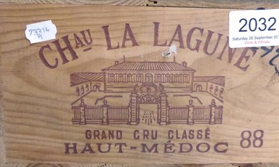 Lot 2032 - Chateau La Lagune 1988, Haut-Medoc, owc (twelve bottles)