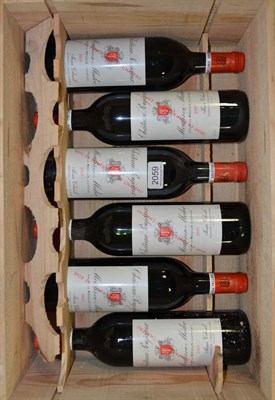 Lot 2059 - Chateau Poujeaux 1989, Moulis Medoc (x6) owc (six bottles) U: into neck