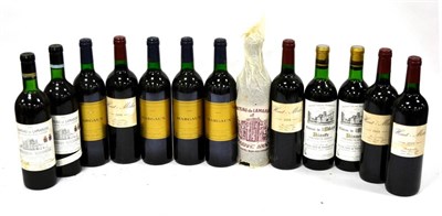 Lot 2067 - A Mixed Parcel Including: Chateau de Lamarque 1967, Haut Medoc (x3) etc (thirteen bottles) U:...