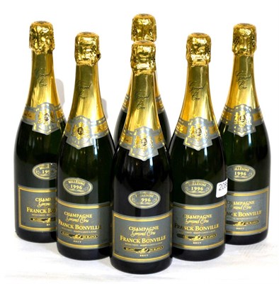 Lot 2086 - Franck Bonville 1996, vintage champagne (x6) (six bottles) U: less than 1cm inverted