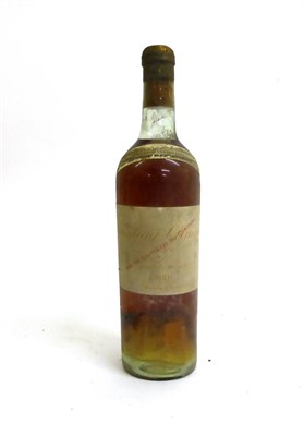 Lot 2097 - Chateau Climens 1921, Graves U: top shoulder, label partially perished