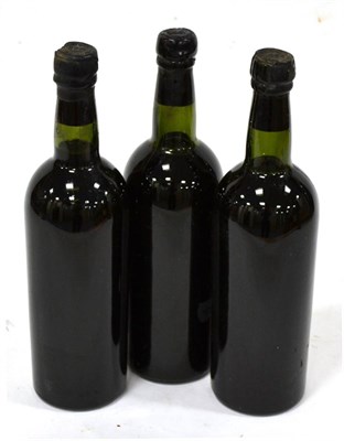 Lot 2142 - Croft 1955, vintage port (x3) (three bottles) U: into neck, top shoulder, upper shoulder, no...