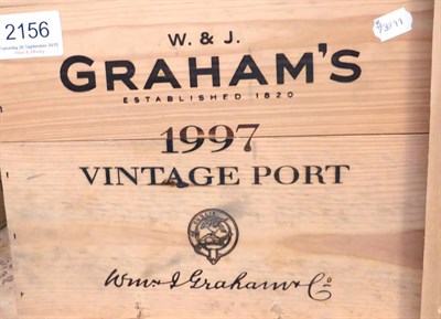 Lot 2156 - Graham 1997, vintage port, owc (twelve bottles)